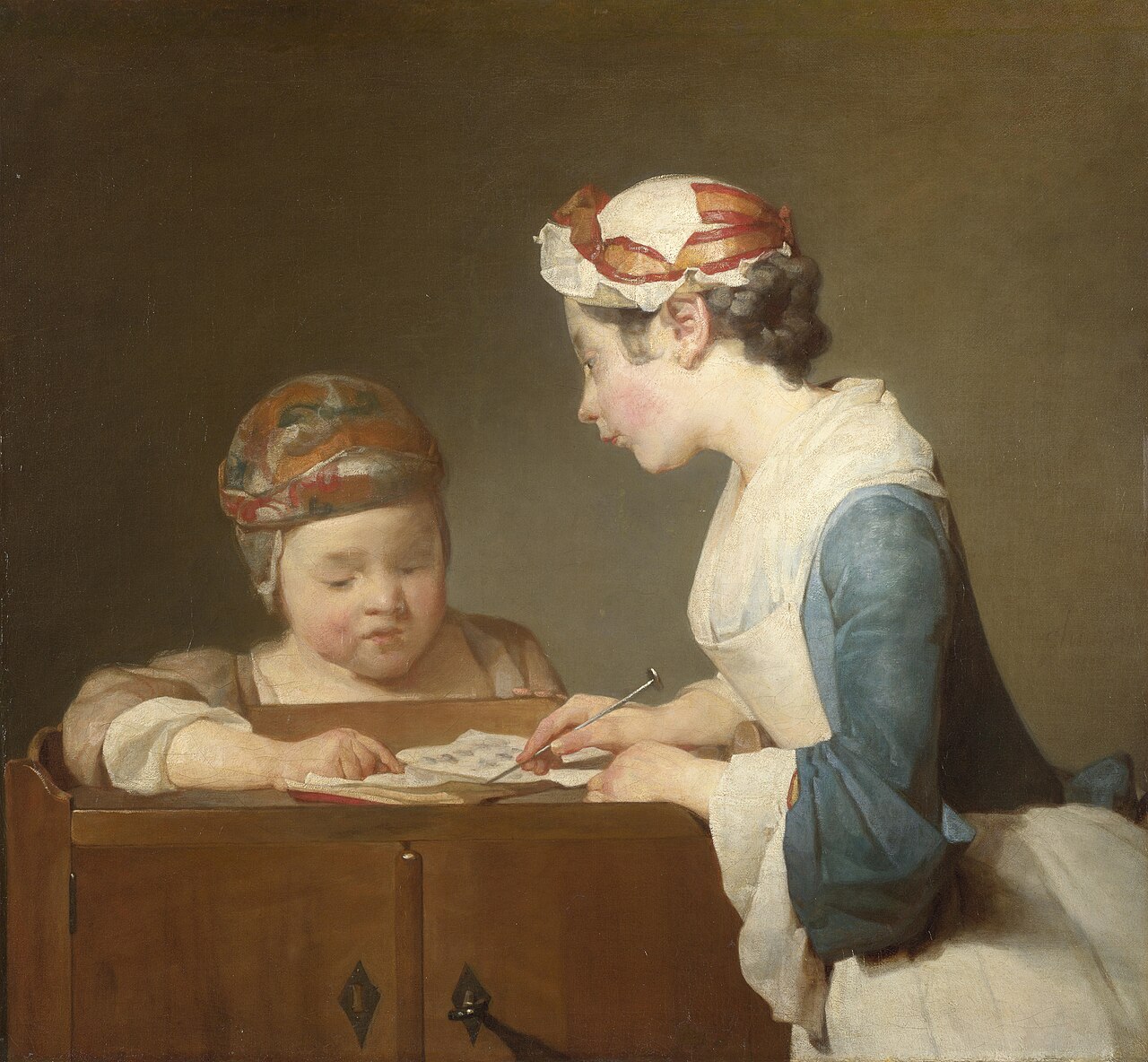 La Jeune Maîtresse d’école de Chardin